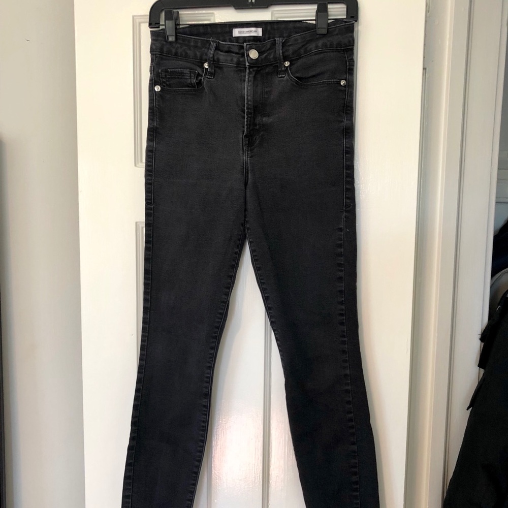 Good American distressed good legs jean